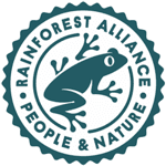 Certified Rainforest Alliance Seal